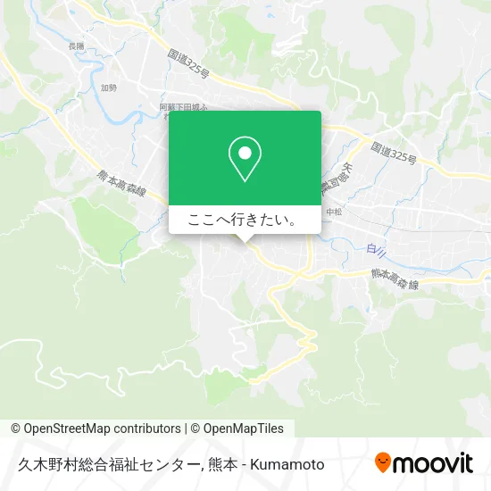 久木野村総合福祉センター地図