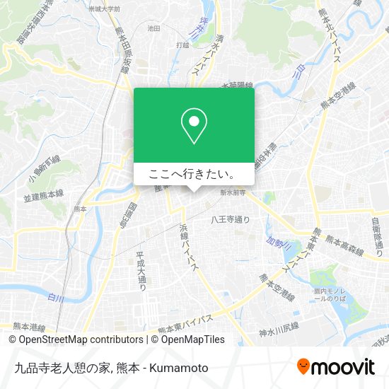 九品寺老人憩の家地図