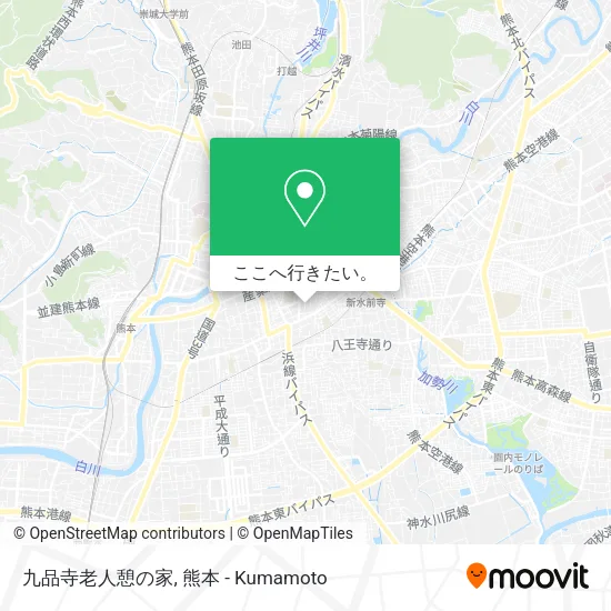 九品寺老人憩の家地図