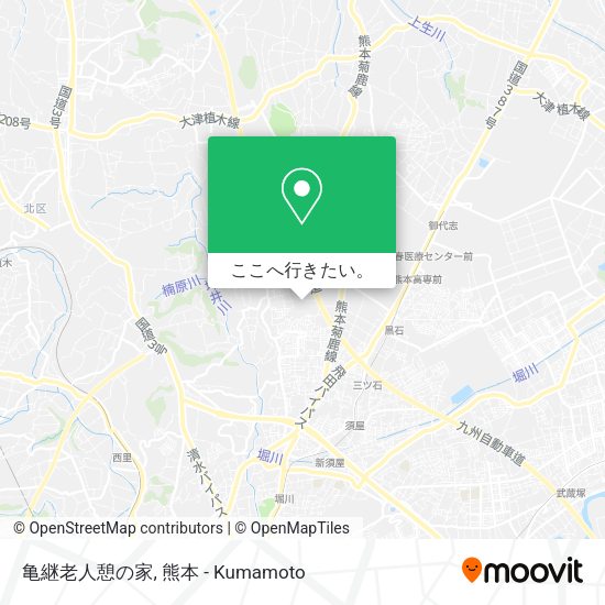 亀継老人憩の家地図