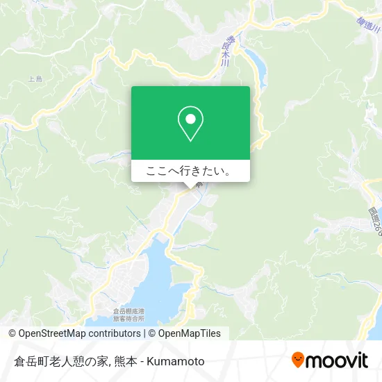 倉岳町老人憩の家地図