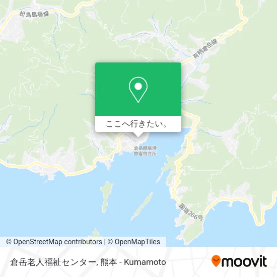 倉岳老人福祉センター地図