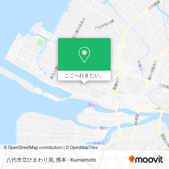 八代市立ひまわり苑地図