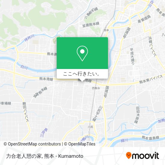 力合老人憩の家地図