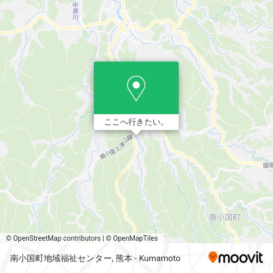 南小国町地域福祉センター地図