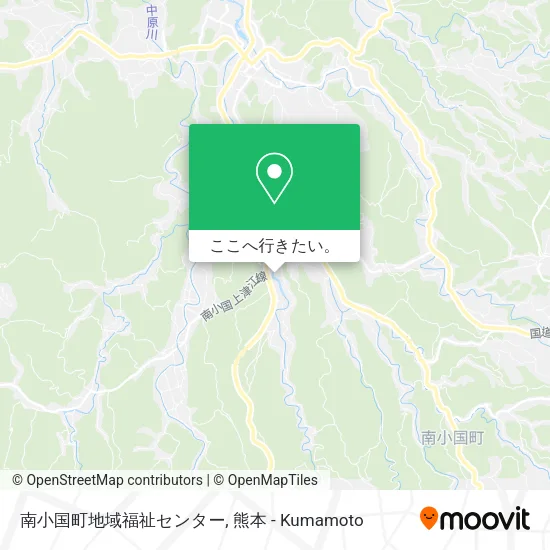 南小国町地域福祉センター地図