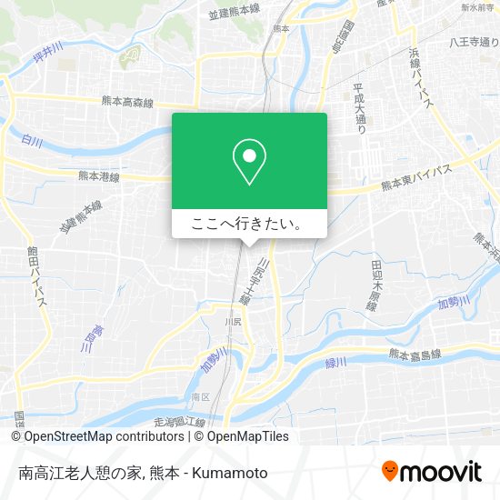 南高江老人憩の家地図