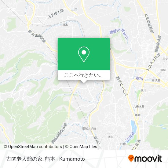 古閑老人憩の家地図