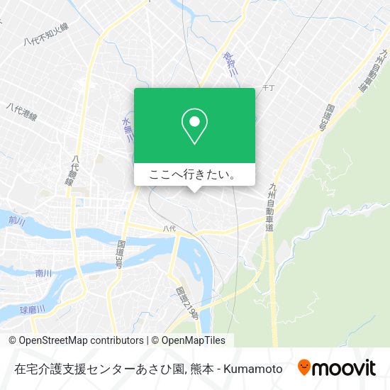 在宅介護支援センターあさひ園地図