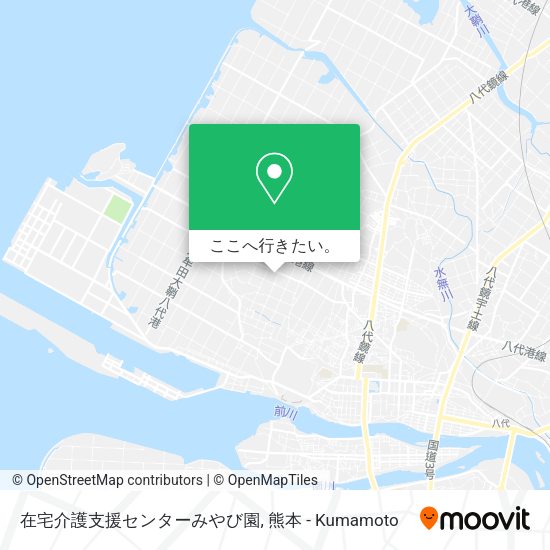 在宅介護支援センターみやび園地図