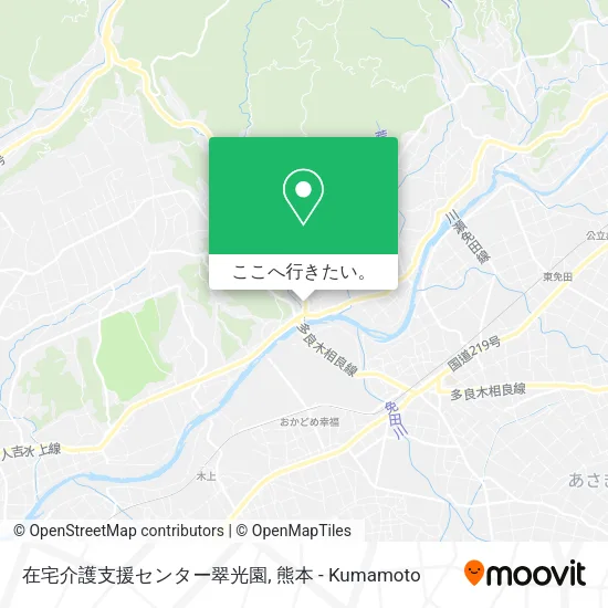 在宅介護支援センター翠光園地図
