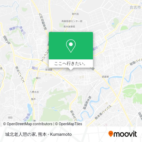 城北老人憩の家地図