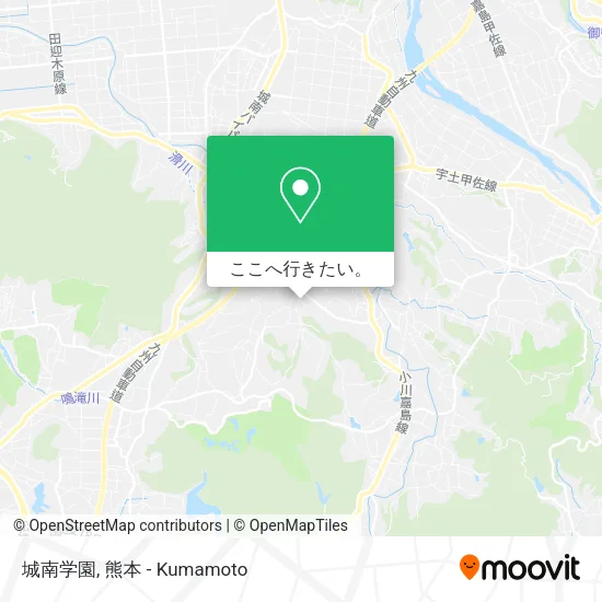 城南学園地図