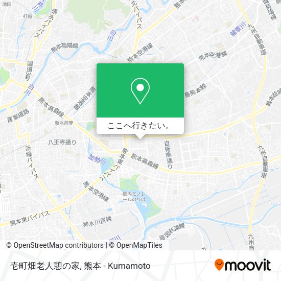 壱町畑老人憩の家地図