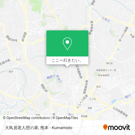 大鳥居老人憩の家地図