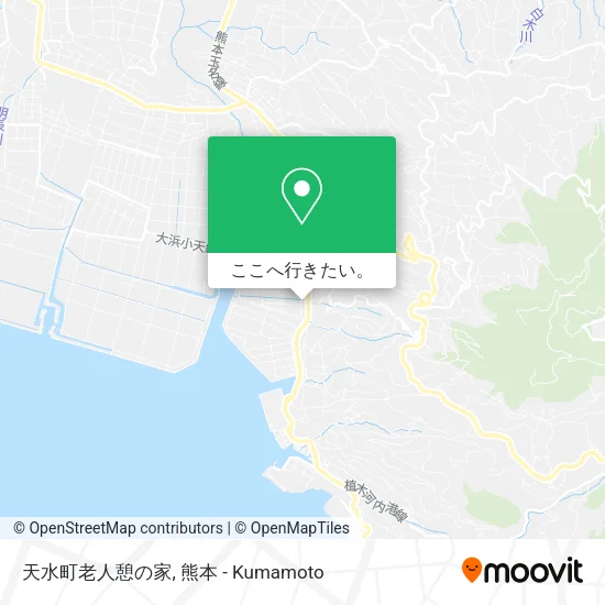 天水町老人憩の家地図