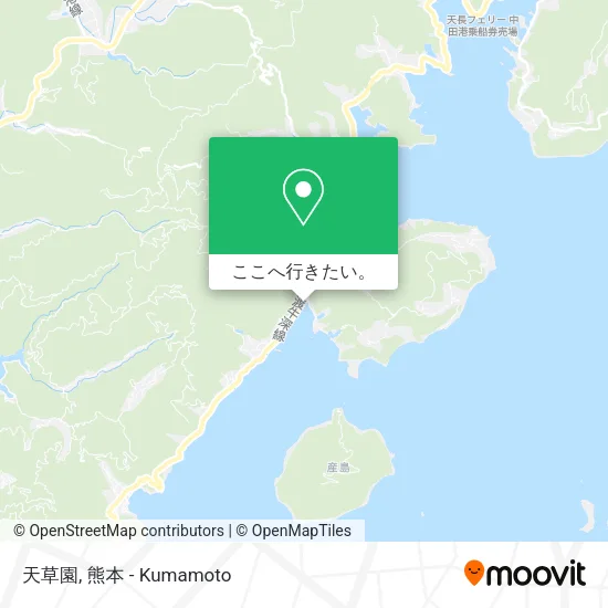 天草園地図