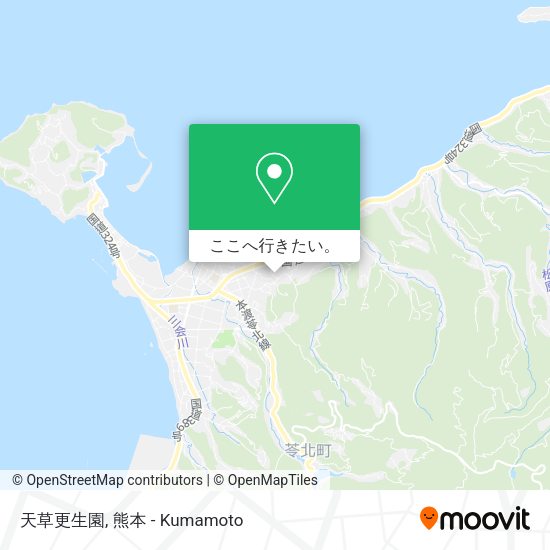 天草更生園地図