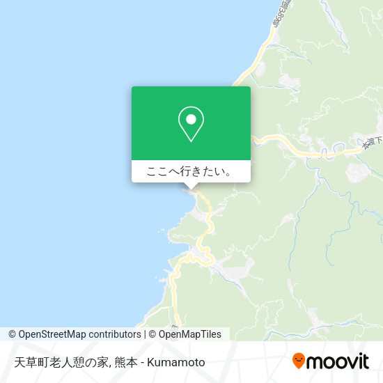 天草町老人憩の家地図