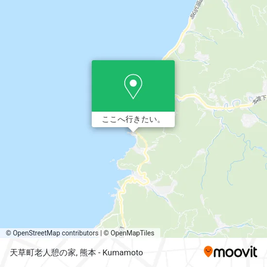 天草町老人憩の家地図