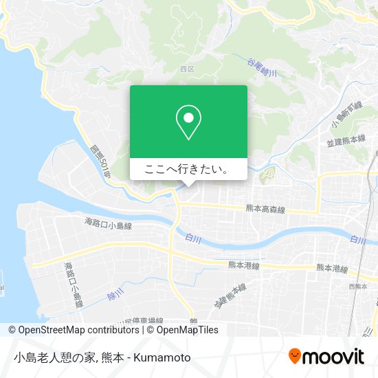 小島老人憩の家地図