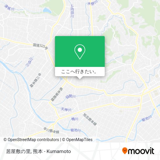 居屋敷の里地図