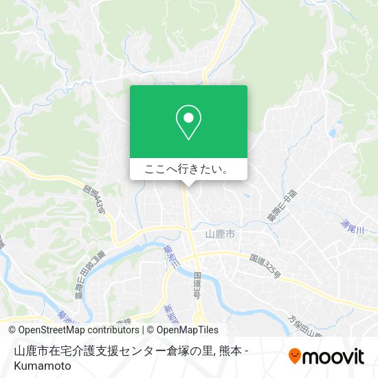 山鹿市在宅介護支援センター倉塚の里地図