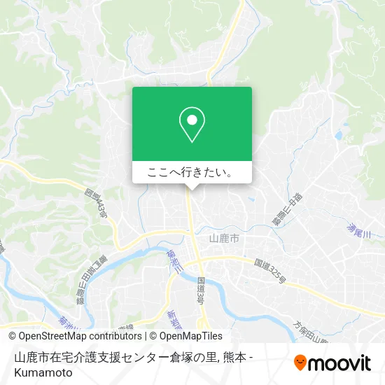 山鹿市在宅介護支援センター倉塚の里地図