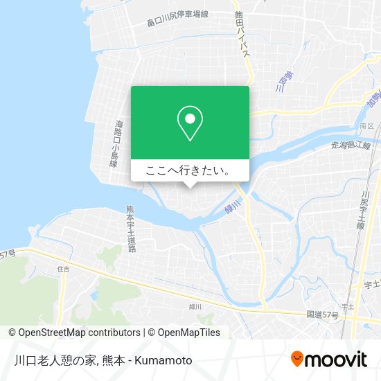 川口老人憩の家地図