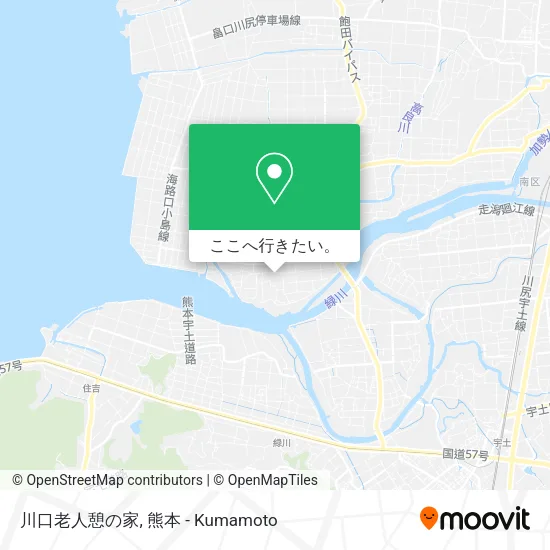 川口老人憩の家地図