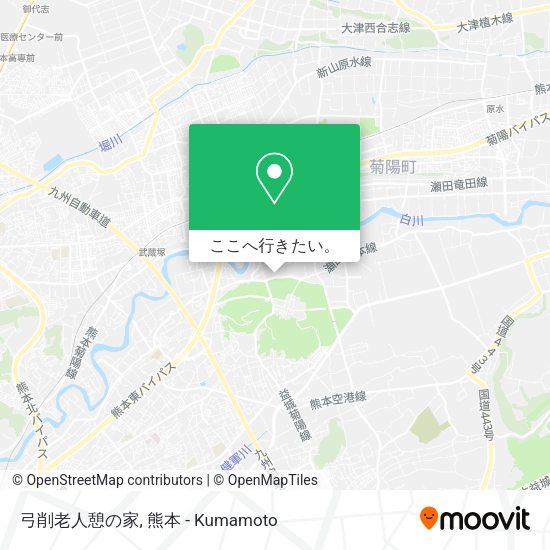 弓削老人憩の家地図