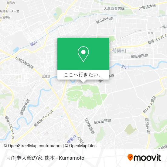 弓削老人憩の家地図