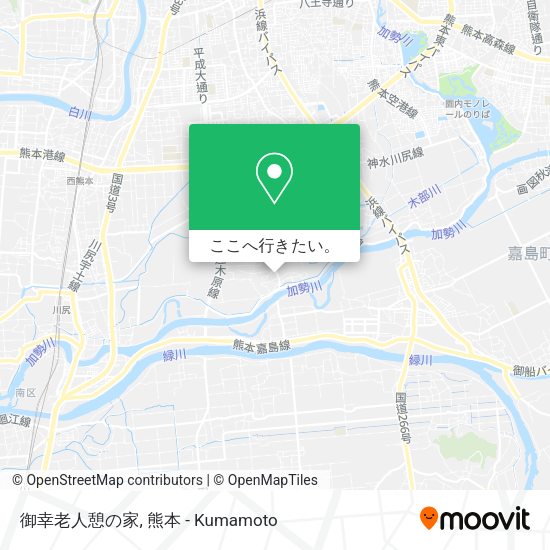 御幸老人憩の家地図