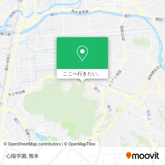 心陽学園地図