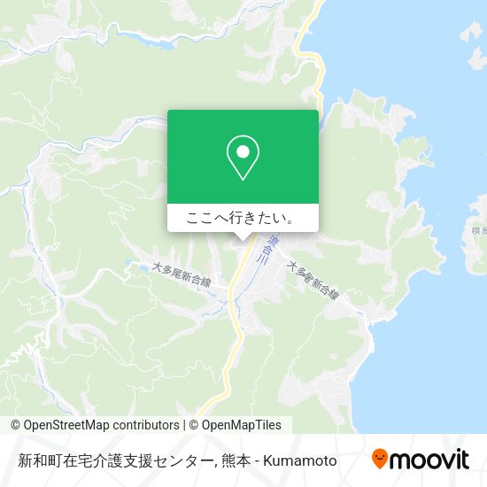 新和町在宅介護支援センター地図