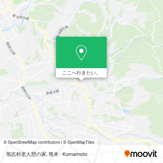 旭志村老人憩の家地図