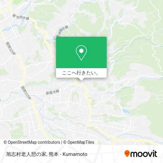 旭志村老人憩の家地図