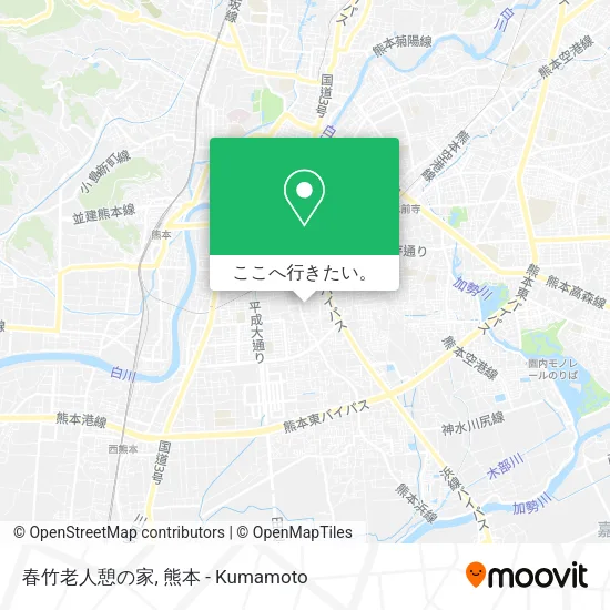 春竹老人憩の家地図