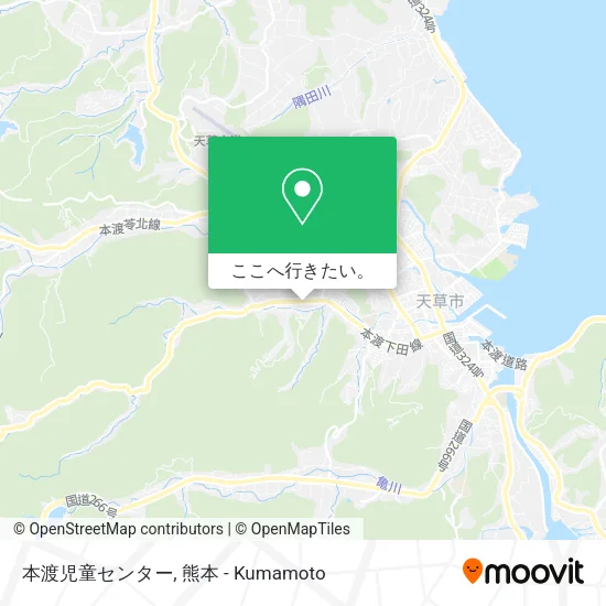 本渡児童センター地図