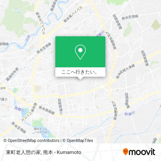 東町老人憩の家地図