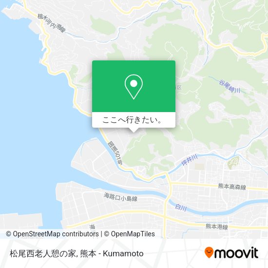 松尾西老人憩の家地図