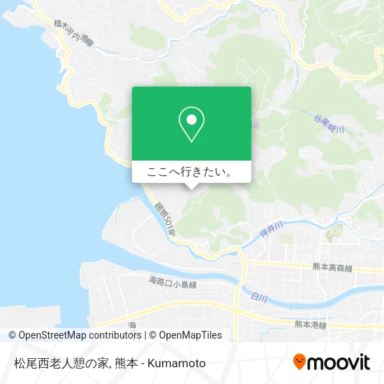 松尾西老人憩の家地図