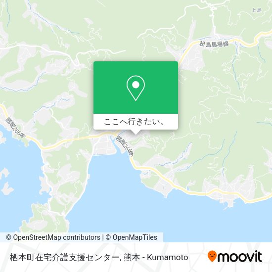 栖本町在宅介護支援センター地図