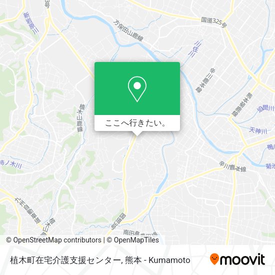 植木町在宅介護支援センター地図