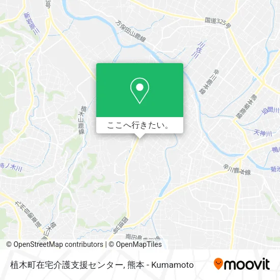 植木町在宅介護支援センター地図