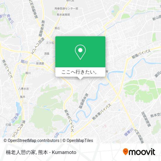 楠老人憩の家地図