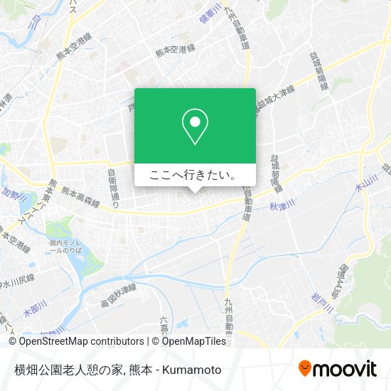 横畑公園老人憩の家地図