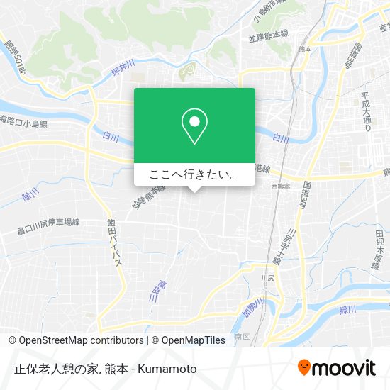 正保老人憩の家地図