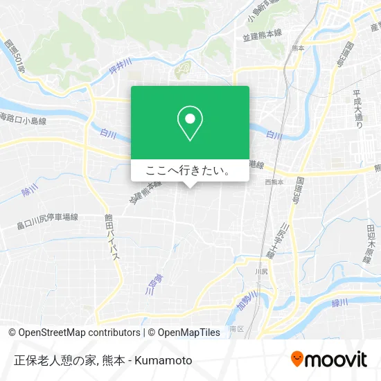 正保老人憩の家地図