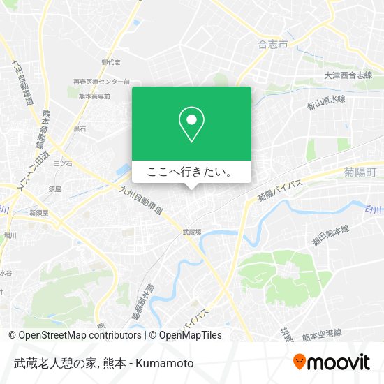 武蔵老人憩の家地図